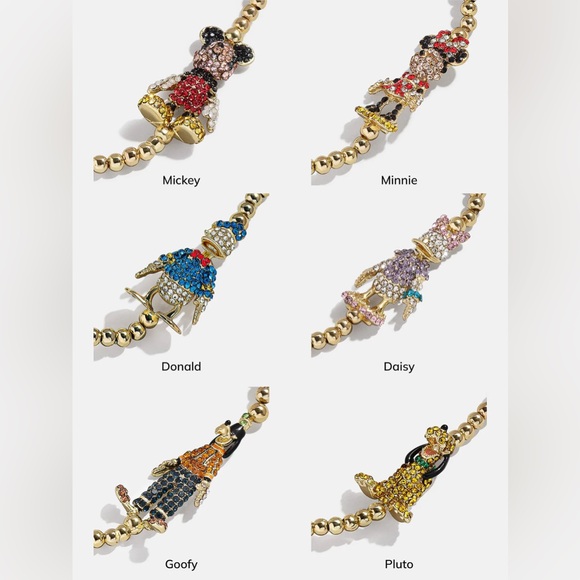 Disney Minnie Mouse Pavé Pisa Bracelet NEW - Picture 4 of 4